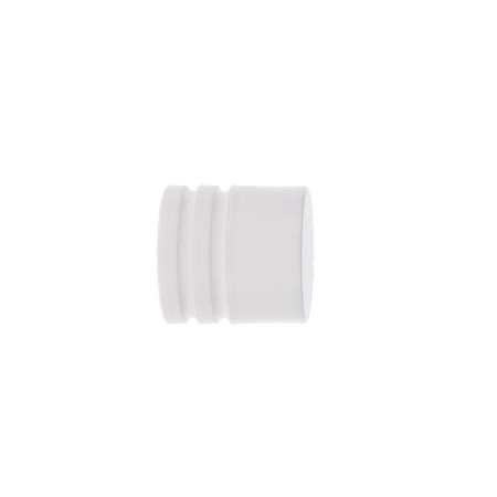 Rideaux Embouts de Barre Blancs en Plastique