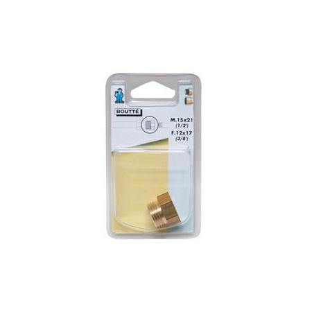 Mamelon Réduit BOUTTE M20x27-M12x17 Laiton SC1111670
