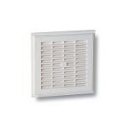 Grille d'aération Nicoll à sceller Démontable Carrée 1D214