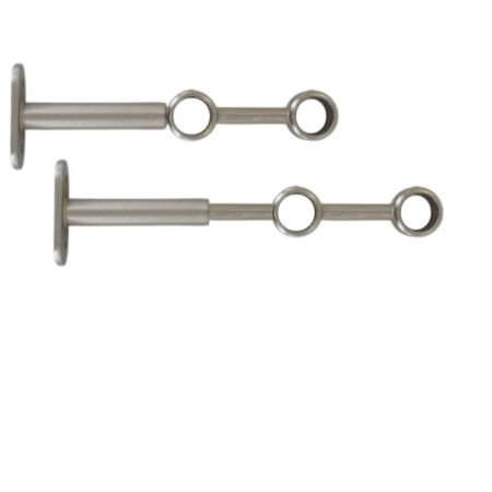 Rideaux Supports Doubles pour Tringles Installation Facile