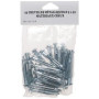 Cheville Plaque CE 5x52mm Fixation Murale 25 Pièces