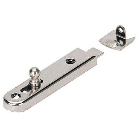 Loquet à Poussoir Acier Hettich, Lot de 2 L.70 x L.16 mm
