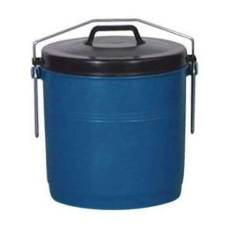 Poubelle Plastique Bleue 22L MENAGE BAZAR