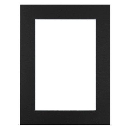Passe-partout Noir 13x18 cm Ouverture 9x13 cm Brio