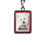 Porte-clés J'aime Mon Westie West Highland Terrier