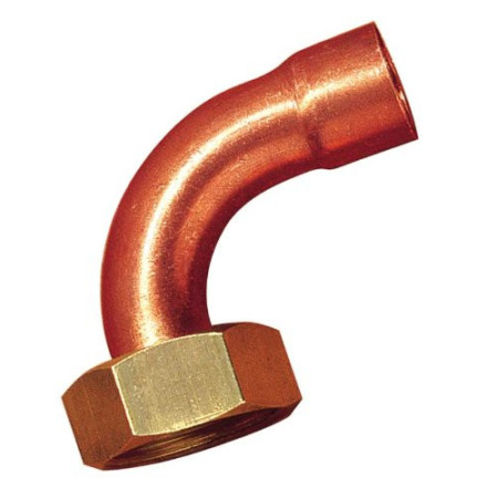 Raccord Coude Cuivre à Visser Robuste et Durable