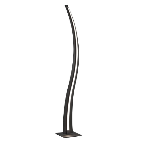 Lampadaire Salerno Noir mat - Trio - Design Moderne- emballage endommagé