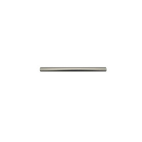 Tringle à Rideau Eminza Tube Fer Forgé Argent Mat 1,8m