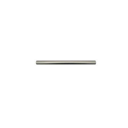 Tringle à Rideau Eminza Tube Fer Forgé Argent Mat 1,8m