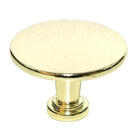 Bouton Porte Univers CHRISLIGNE Zamack Laitonné Ø22mm