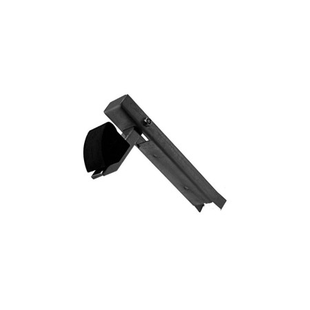 Arrêt de Grille à Ressort Mermier 618960 Noir Acier à Sceller