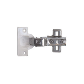 Charnière Invisible VYNEX D35 en Applique Acier Nickelé
