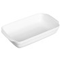 Moule à Gâteau Rectangulaire Céramique Blanc 32x17cm Secret de Gourmet