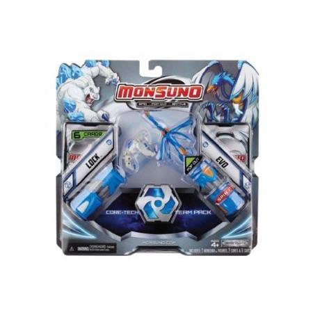 Monsuno Lock & Evo Core-Tech Team Pack - Figurines de Combat