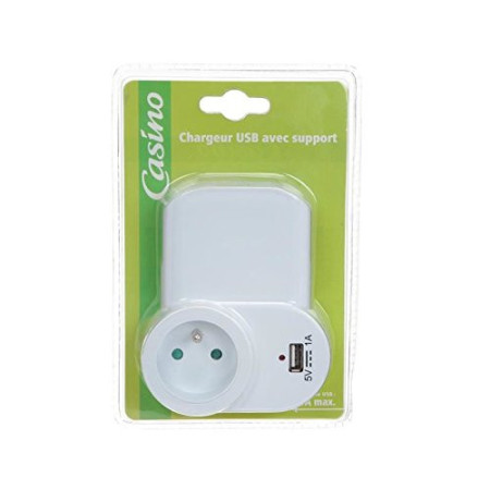 Chargeur USB 1A Deck Supp.Tel.