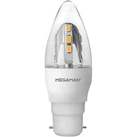 Ampoule LED Filament Megamann Flamme B22 5W 400Lm 2800K