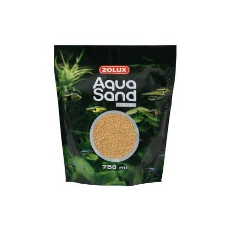Sable Aquarium Zolux Jaune Doré 750ml