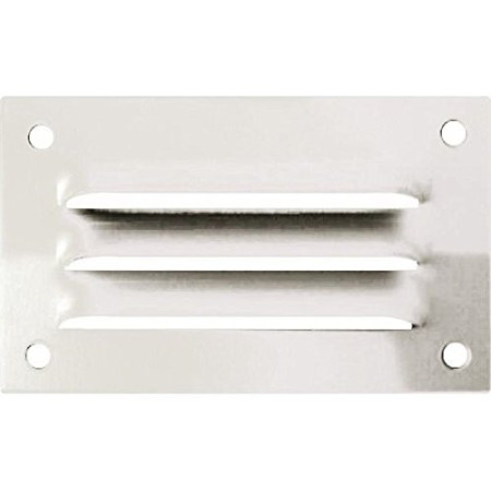 Grille Aération Autogyre 70x50 Persienne Aluminium Blanc