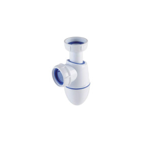 Siphon d'évier à joints intégrés Ø40 Facile à installer