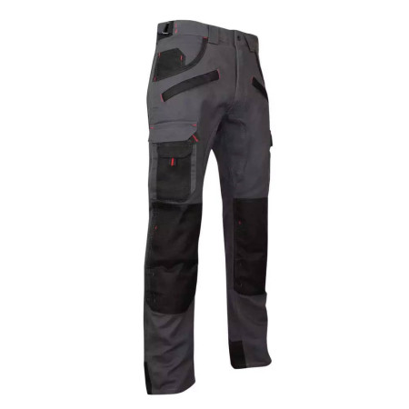 Pantalon de travail multipoches - Genouillères - Confort et Protection