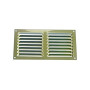 Grille Persienne Aluminium Anodisé 100x200mm Aeralu