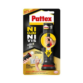 Pattex Click & Fix Colle Ni Clou Ni Vis Applicateur