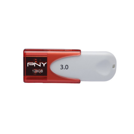 Clé USB PNY Attache 4 128 Go USB 3.0 RougeBlanc