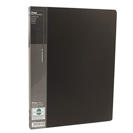 Porte-vues Noir Leitz - 20 Pochettes A4 - Protection Optimale