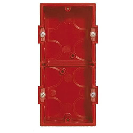 Boîte Électricité Maçonnerie Legrand Rouge