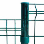Poteau de clôture Betafence - 48 x 1,5 x 200 cm - Acier galvanisé