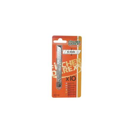 Lames de Cutter Fischer Darex 9 mm (x10)