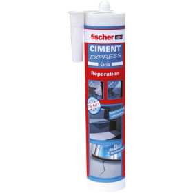 Ciment Express Fischer Gris Prêt à l'Emploi 310ml