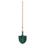 Pelle ronde tôle - Outil de jardinage robuste 29 cm