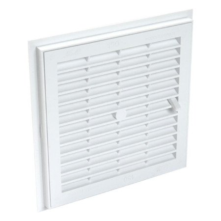 Grille d'Aération Nicoll à Sceller Carrée 1F114