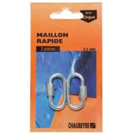 Maillon Rapide Chaubeyre 8134102 Acier Zingué
